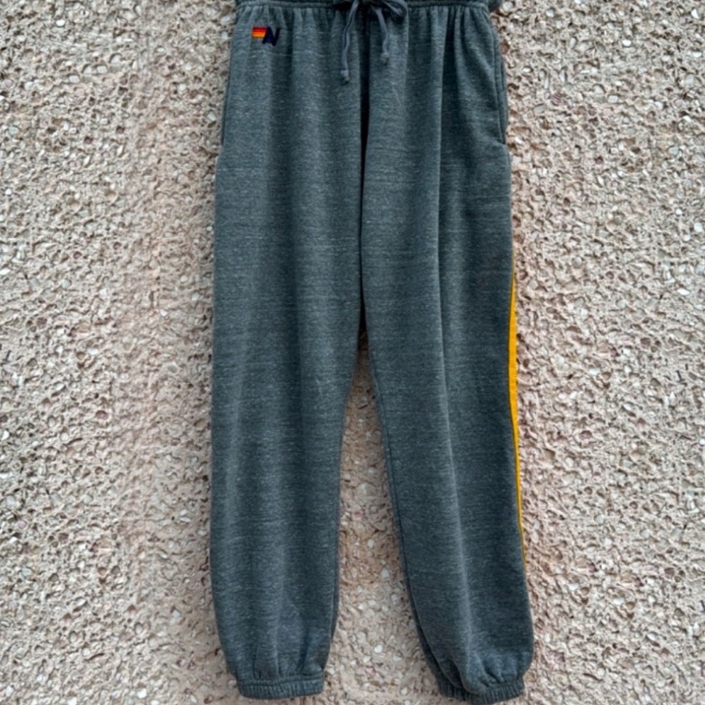 Aviator Nation Classic Five Stripe Sweatpants - Picture 3 of 8